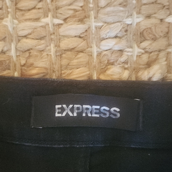 Express Black Flare & Wide Leg Jeans - Picture 2 of 6